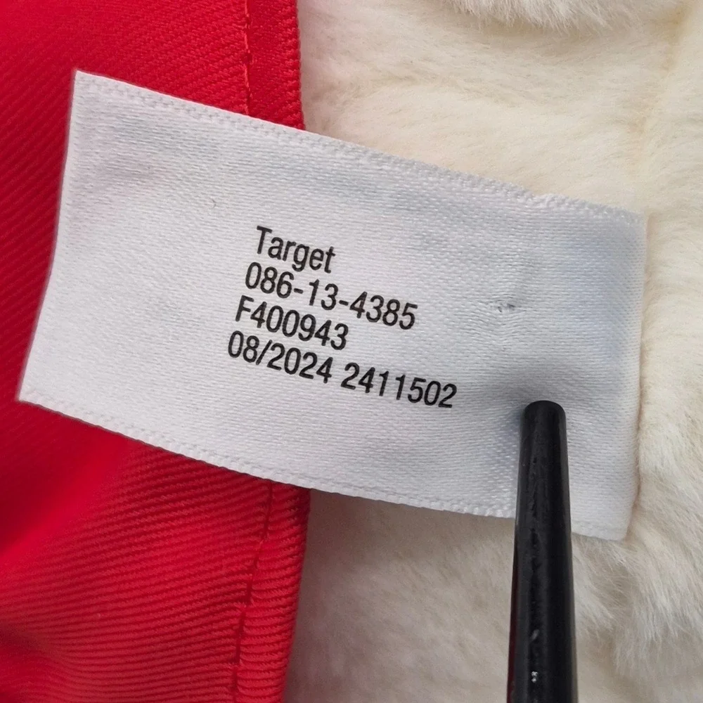 Gigglescape Target Bullseye Polar Bear Plush Red Vest White Stuffed Animal 2024
